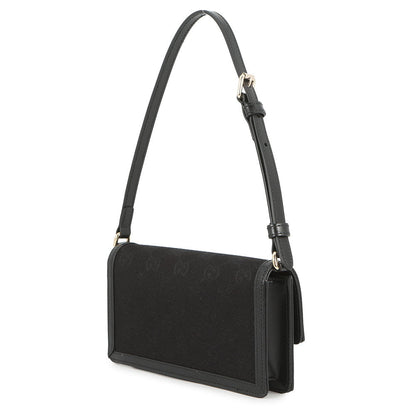 GUCCI Luce Black790038 GG Canvas Leather Size Mini