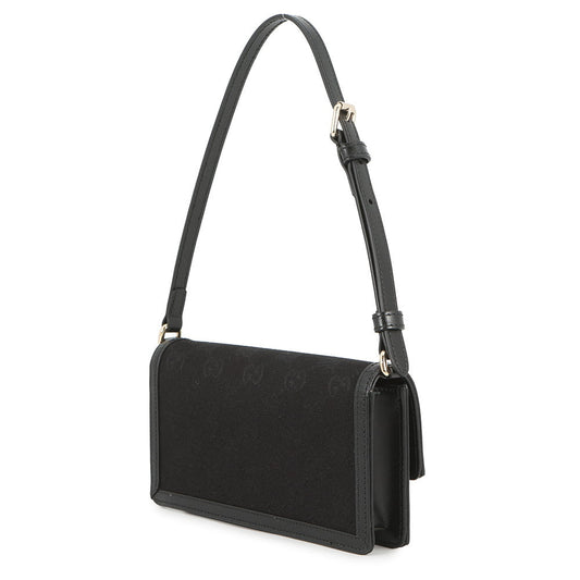 GUCCI Luce Black790038 GG Canvas Leather Size Mini