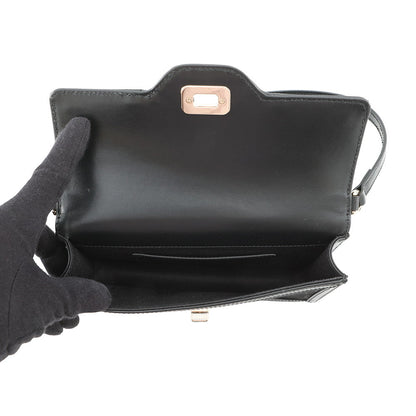GUCCI Luce Black790038 GG Canvas Leather Size Mini
