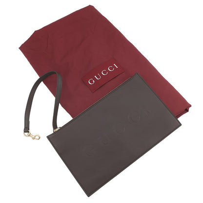 GUCCI Tortissima Tote Bag Beige/Brown788203 GG Canvas Leather Size Medium