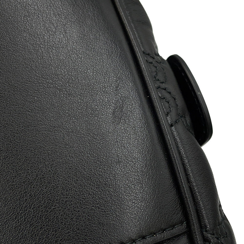 GUCCI GGMatelasse Handbag Black702242 Leather