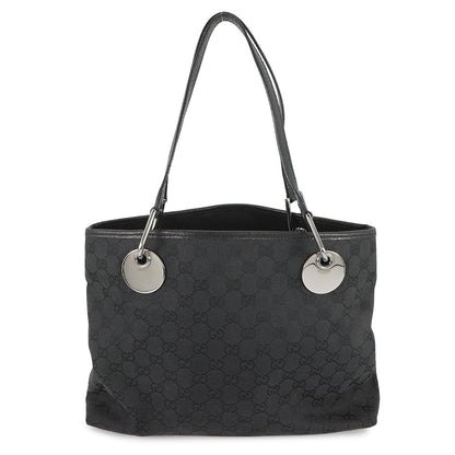 GUCCI GG Canvas Handbag Black120837 GG Canvas