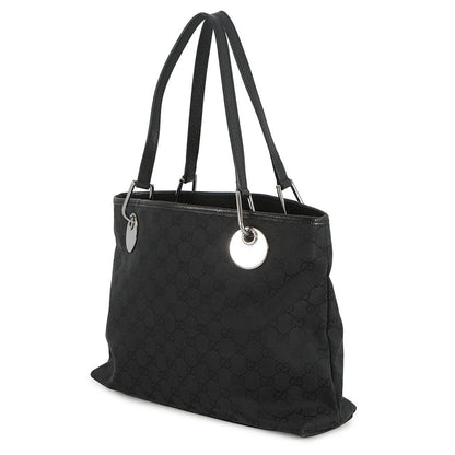 GUCCI GG Canvas Handbag Black120837 GG Canvas