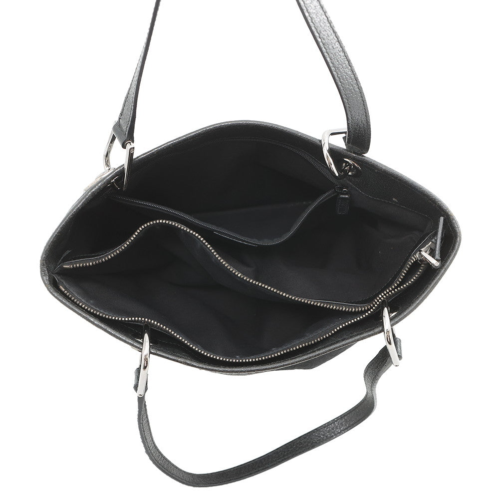 GUCCI GG Canvas Handbag Black120837 GG Canvas