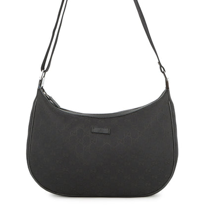 GUCCI GG Canvas Shoulder Bag Black122790 GG Canvas