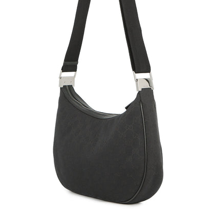 GUCCI GG Canvas Shoulder Bag Black122790 GG Canvas
