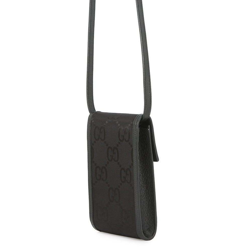 GUCCI Off the Grid Mini Shoulder Bag Black625599 GGNylon