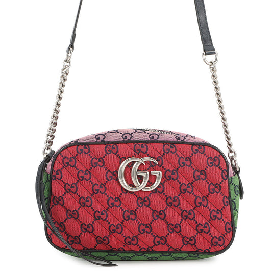 GUCCI GG Marmont Shoulder Bag Multicolor447632 GG Canvas