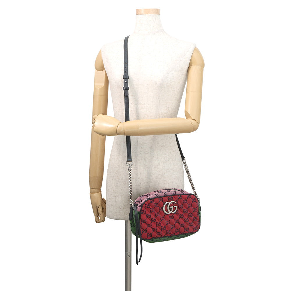 GUCCI GG Marmont Shoulder Bag Multicolor447632 GG Canvas