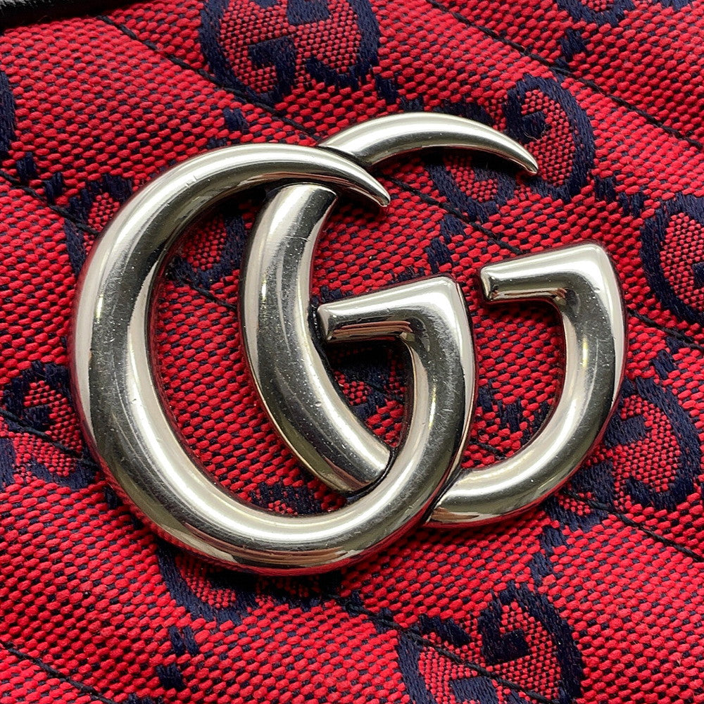 GUCCI GG Marmont Shoulder Bag Multicolor447632 GG Canvas