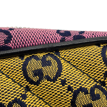 GUCCI GG Marmont Shoulder Bag Multicolor447632 GG Canvas