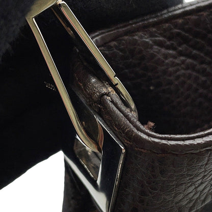 GUCCI GG Canvas Handbag Brown143745 GG Canvas Leather