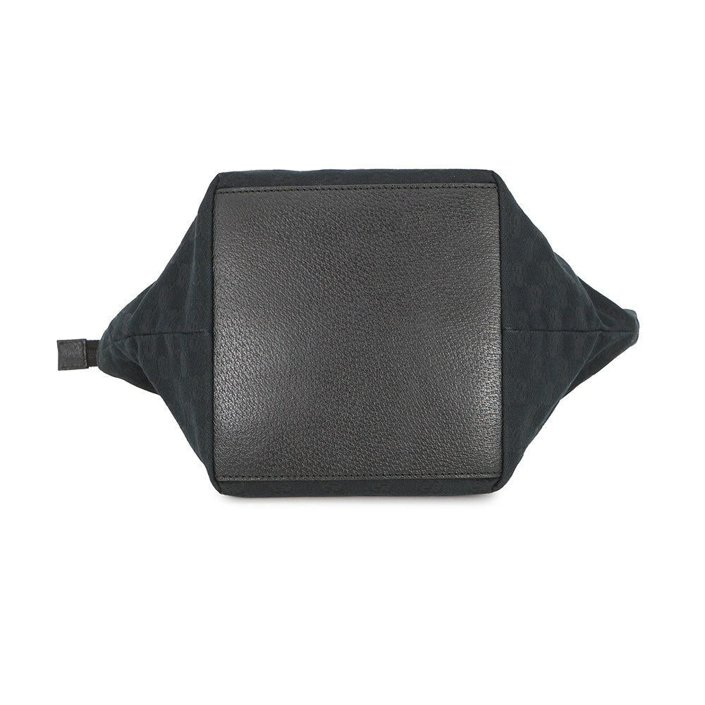 GUCCI GG Canvas Handbag Black131228 214397 GG Canvas