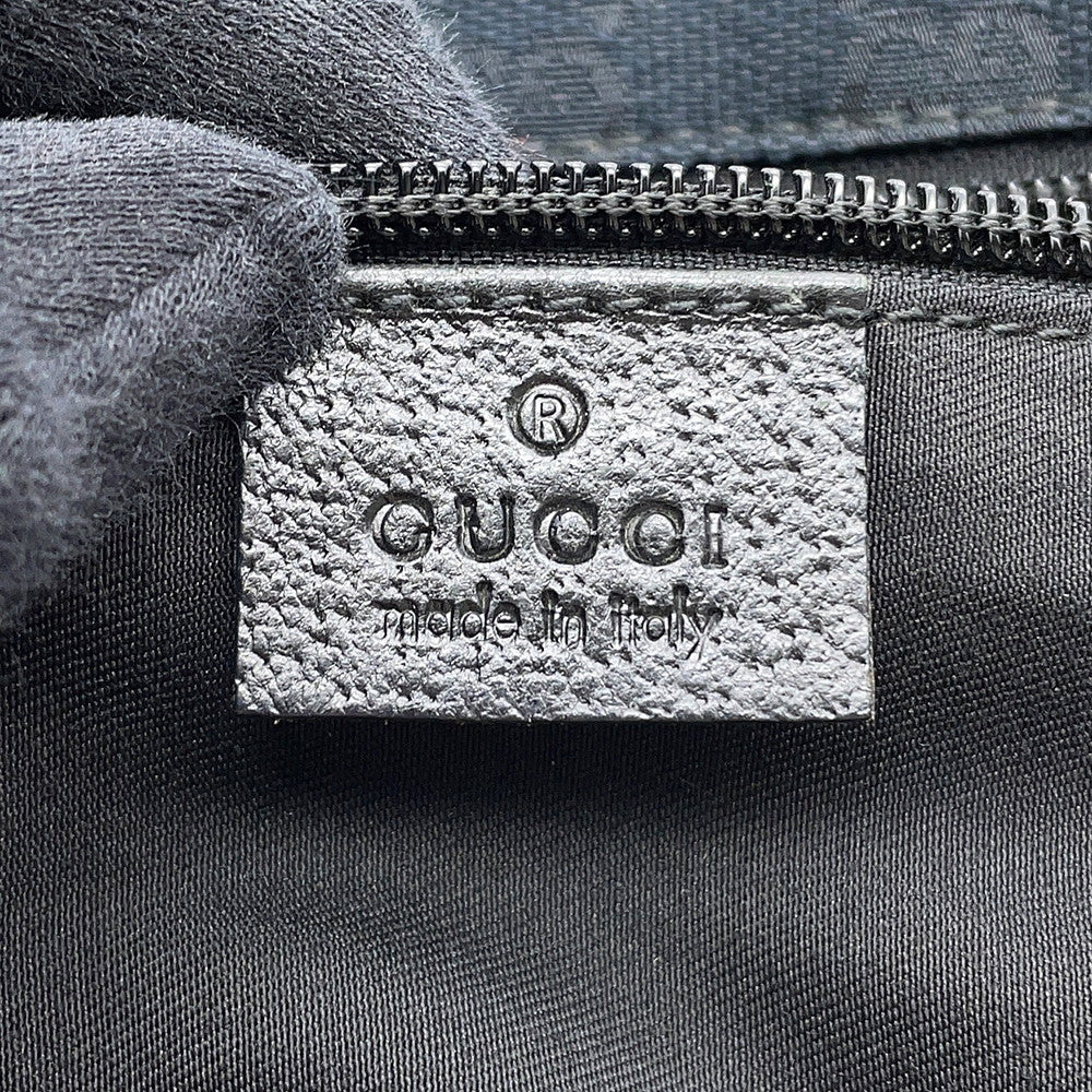 GUCCI GG Canvas Handbag Black131228 214397 GG Canvas
