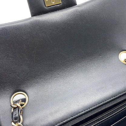 CHANEL Mini Materasse Chain Shoulder BlackA69900 Lambskin Size 20