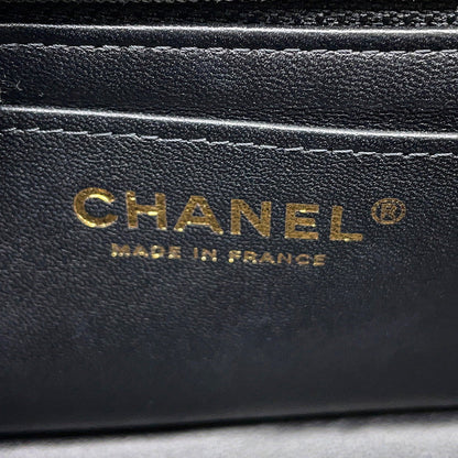 CHANEL Mini Materasse Chain Shoulder BlackA69900 Lambskin Size 20
