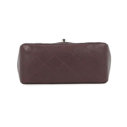 CHANEL Mini Materasse Chain Shoulder BordeauxA35200 Caviar Leather