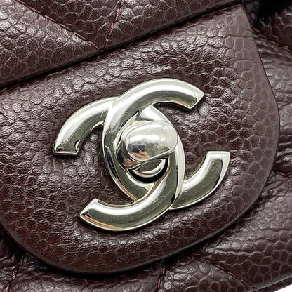 CHANEL Mini Materasse Chain Shoulder BordeauxA35200 Caviar Leather