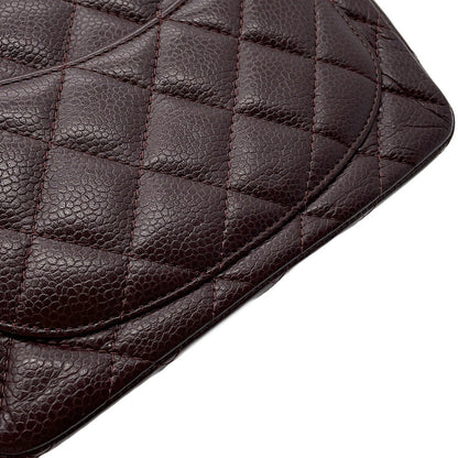 CHANEL Mini Materasse Chain Shoulder BordeauxA35200 Caviar Leather