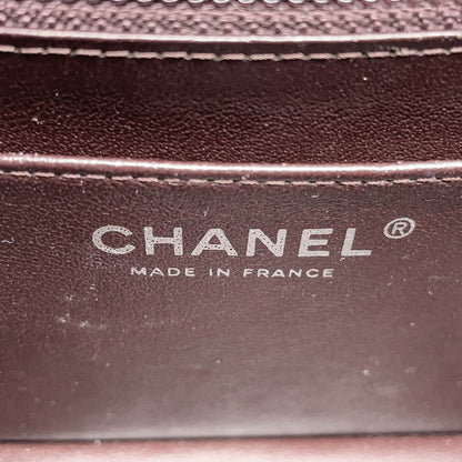 CHANEL Mini Materasse Chain Shoulder BordeauxA35200 Caviar Leather