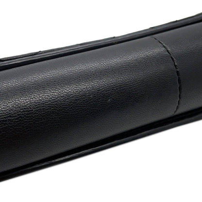 CHANEL Matelasse ChainShoulder Black Lambskin