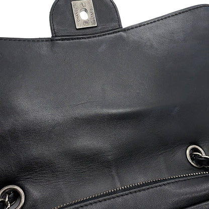 CHANEL Matelasse ChainShoulder Black Lambskin