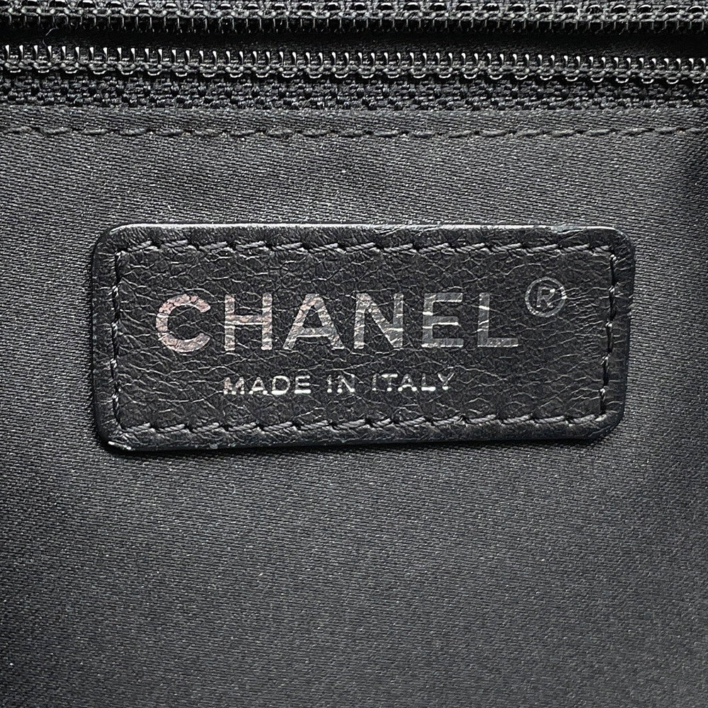 CHANEL Matelasse ChainShoulder Black Lambskin