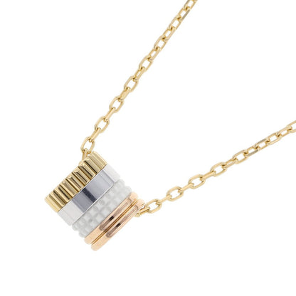 Boucheron Quatre White Pendant Size SmallJPN00550 K18YG K18WG K18PG Ceramic