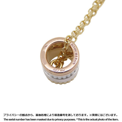 Boucheron Quatre White Pendant Size SmallJPN00550 K18YG K18WG K18PG Ceramic