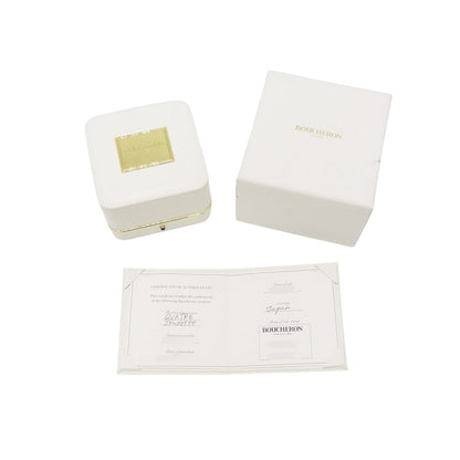 Boucheron Quatre White Pendant Size SmallJPN00550 K18YG K18WG K18PG Ceramic