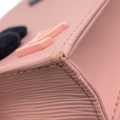 LOUIS VUITTON Petit Sac Plat Rose BallerineM69575 Epi Leather