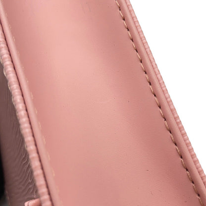 LOUIS VUITTON Petit Sac Plat Rose BallerineM69575 Epi Leather