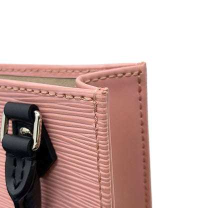 LOUIS VUITTON Petit Sac Plat Rose BallerineM69575 Epi Leather