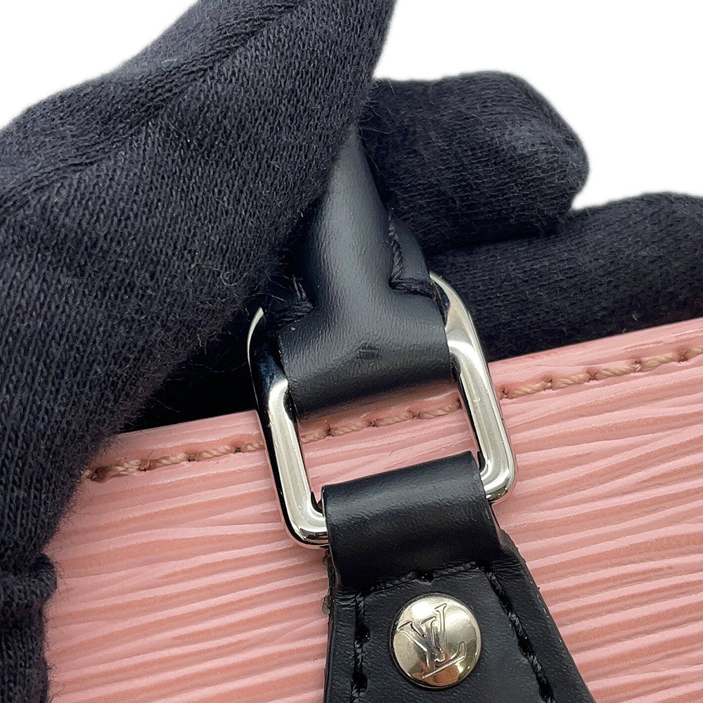 LOUIS VUITTON Petit Sac Plat Rose BallerineM69575 Epi Leather