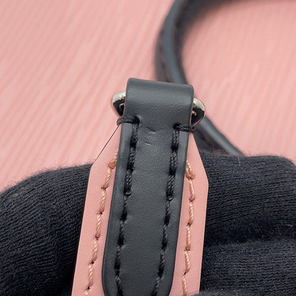 LOUIS VUITTON Petit Sac Plat Rose BallerineM69575 Epi Leather