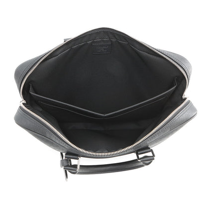 LOUIS VUITTON Porte Documan Voyagej BlackM30975 Taiga Leather