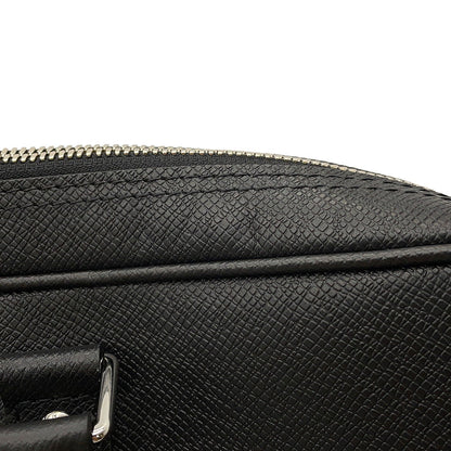 LOUIS VUITTON Porte Documan Voyagej BlackM30975 Taiga Leather