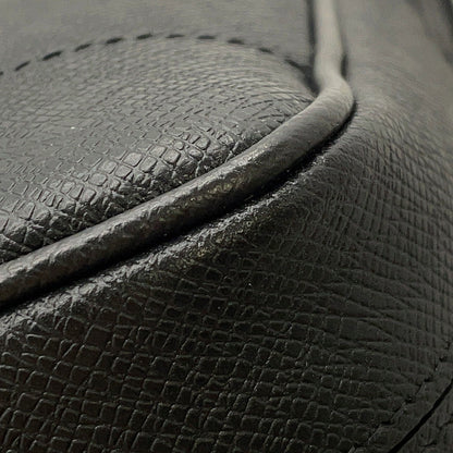 LOUIS VUITTON Porte Documan Voyagej BlackM30975 Taiga Leather