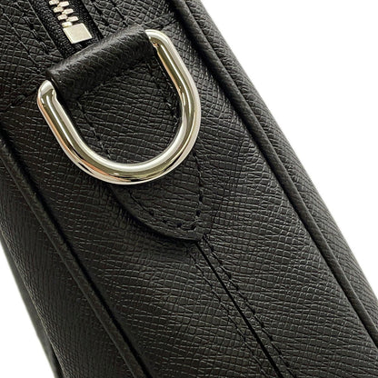 LOUIS VUITTON Porte Documan Voyagej BlackM30975 Taiga Leather