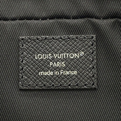 LOUIS VUITTON Porte Documan Voyagej BlackM30975 Taiga Leather