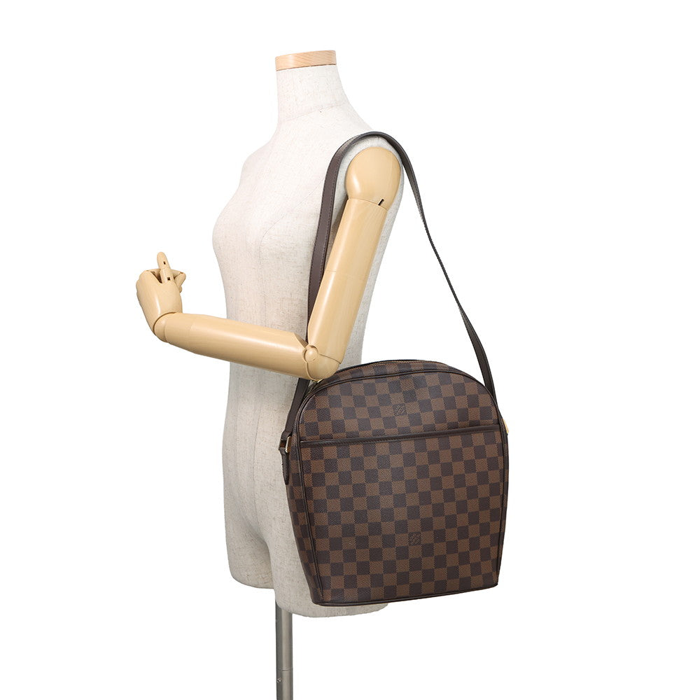 LOUIS VUITTON Ipanema RedN51292 Damier Ebene Canvas Size GM
