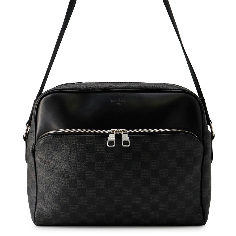 LOUIS VUITTON Dayton NoirN41409 Damier Graphite Size MM