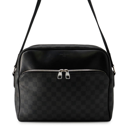LOUIS VUITTON Dayton NoirN41409 Damier Graphite Size MM