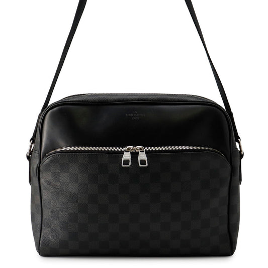 LOUIS VUITTON Dayton NoirN41409 Damier Graphite Size MM