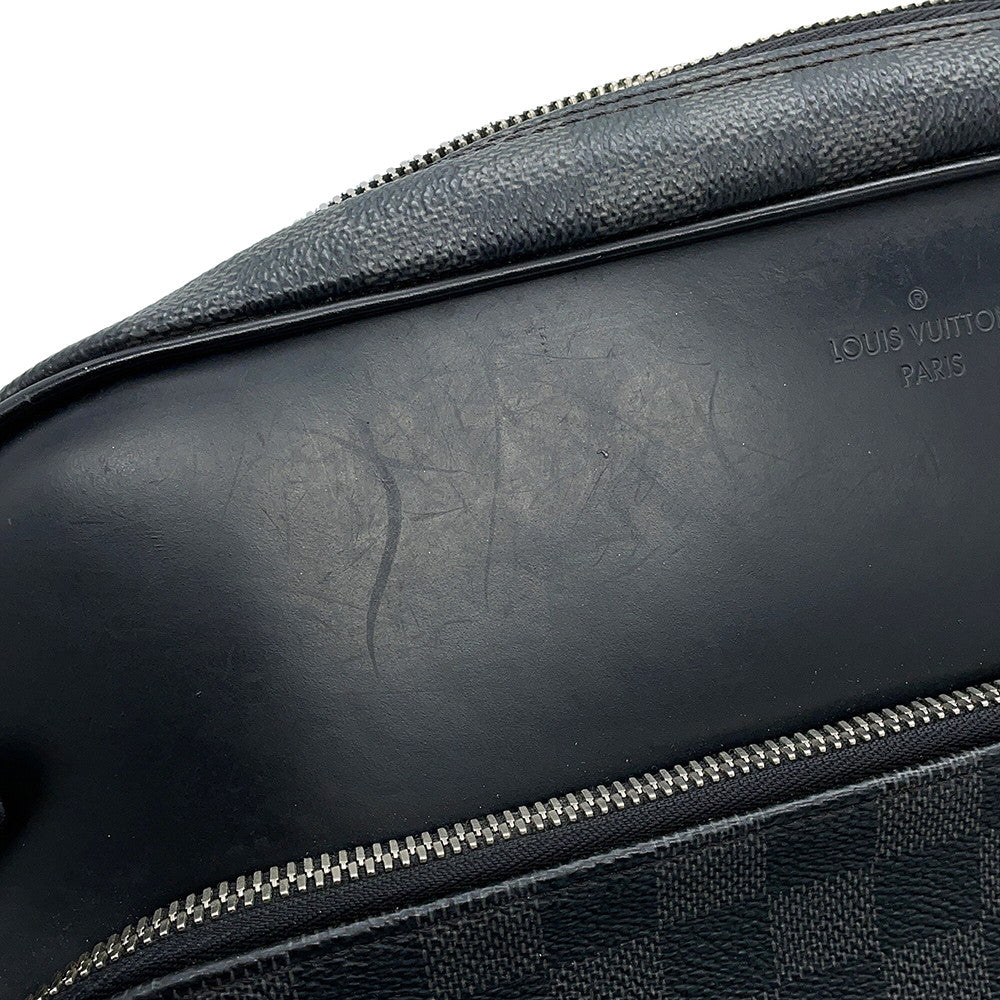 LOUIS VUITTON Dayton NoirN41409 Damier Graphite Size MM
