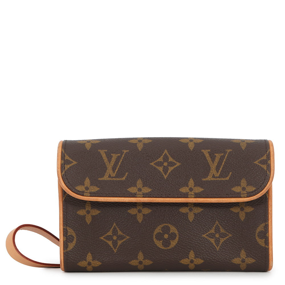 LOUIS VUITTON Pochette Florentine BeigeM51855 Monogram Size XS