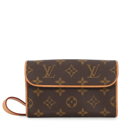 LOUIS VUITTON Pochette Florentine BeigeM51855 Monogram Size XS