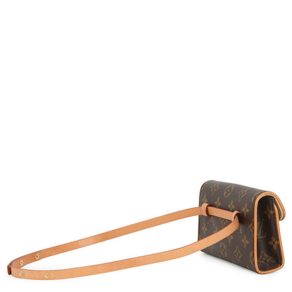 LOUIS VUITTON Pochette Florentine BeigeM51855 Monogram Size XS