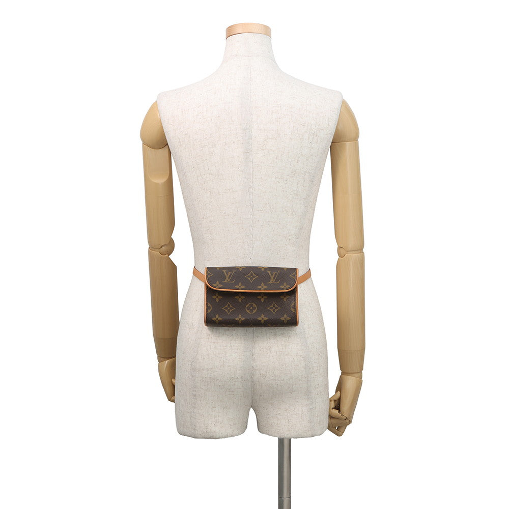 LOUIS VUITTON Pochette Florentine BeigeM51855 Monogram Size XS