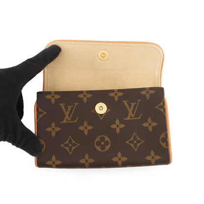 LOUIS VUITTON Pochette Florentine BeigeM51855 Monogram Size XS